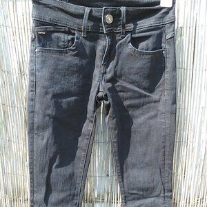 Lynn G-Star Raw Mid Skinny Black Jeans - 25W/32L